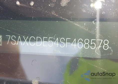 2025 Tesla Model X Long Range z USA, uszkodzony, nr VIN 7SAXCDE54SF468578